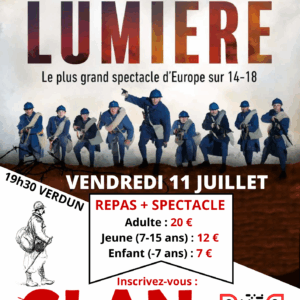 Billetterie - Des flammes à la lumière