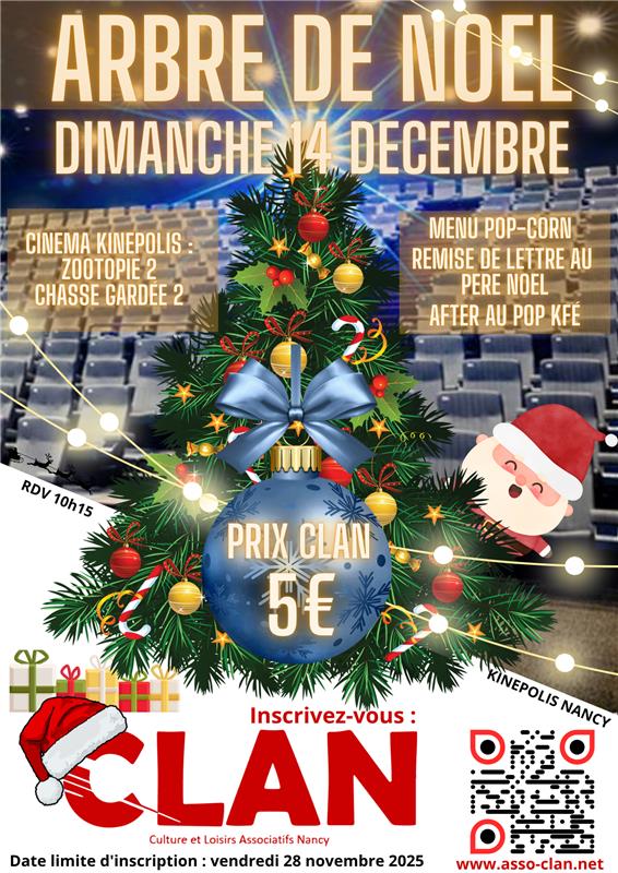 Arbre de Noël - Kinépolis Nancy