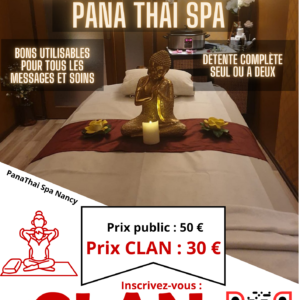 Billetterie Pana Thai Spa