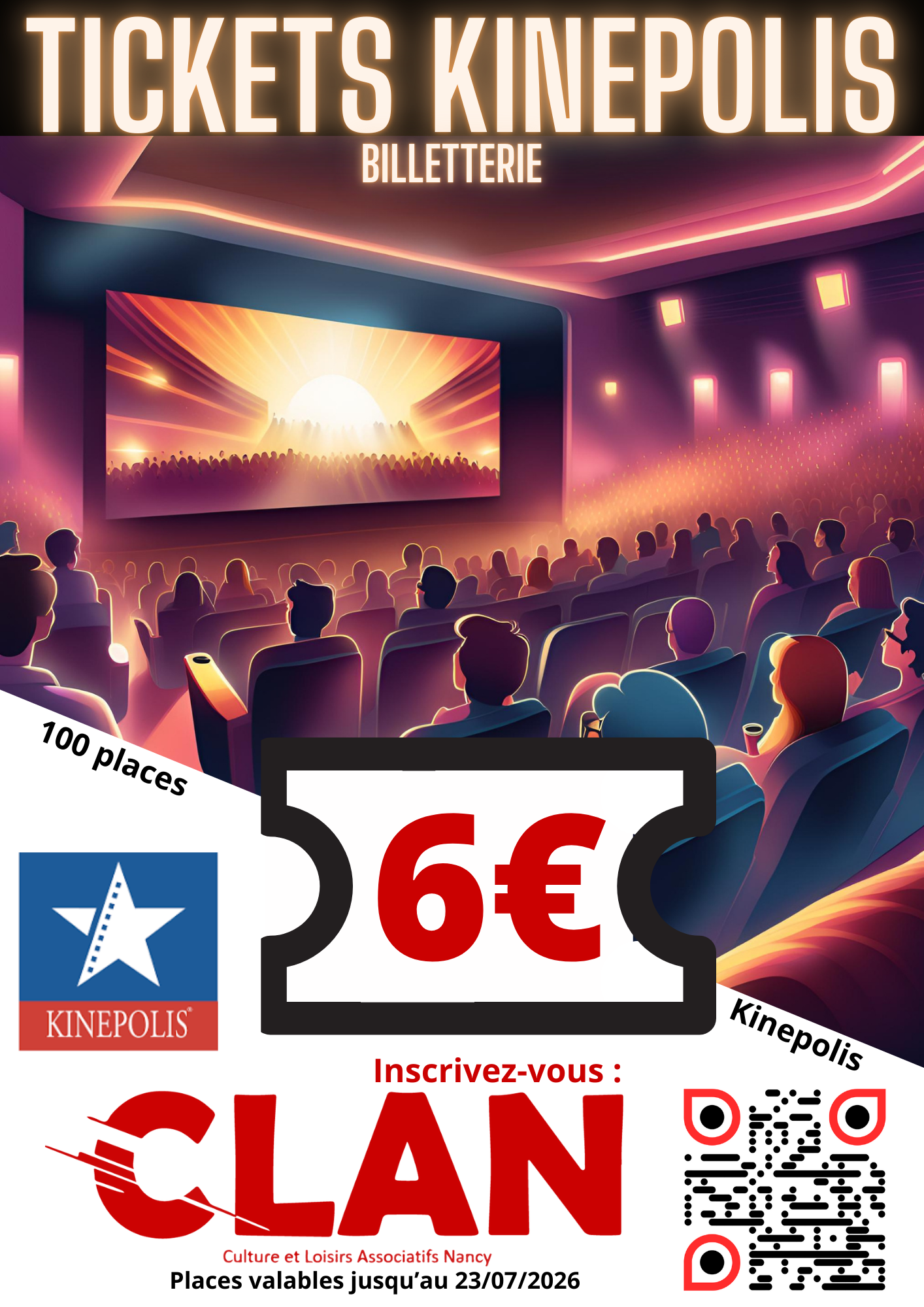 Billetterie Kinepolis