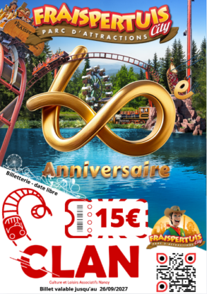 Billetterie - Parc Fraispertuis City