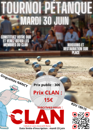 Tournoi de pétanque