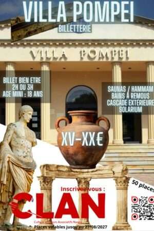 Billetterie - Villa Pompei