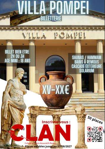 Billetterie - Villa Pompei